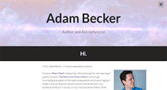 Desktop Screenshot of freelanceastrophysicist.com